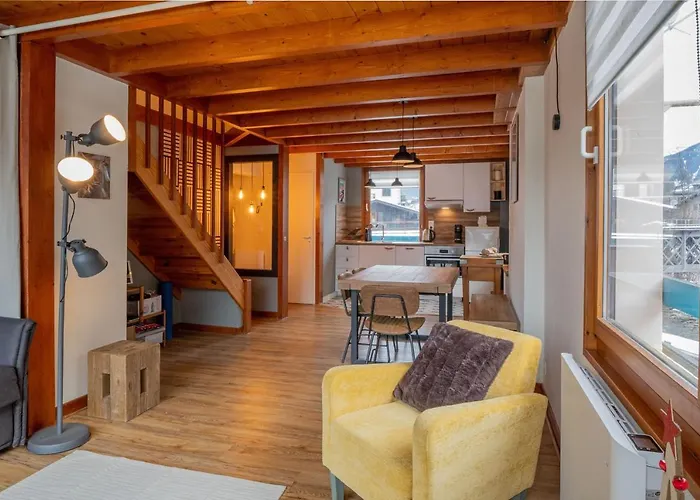Refuge De L\'Aiguille - 2 Bedroom Duplex In The Heart Of Chamonix
